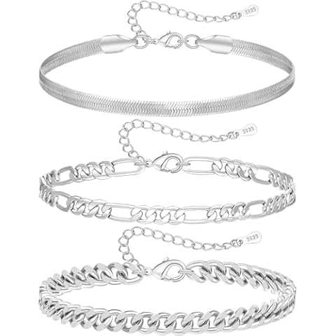 MUCCA Adjustable Sterling Silver Bracelets Set Cover