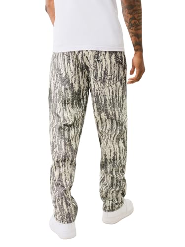 True Religion Men's Jacquard Bobby Sn Big T Hs 1/2" 32 Inseam4