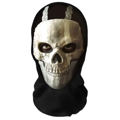 Aristo Solutions Masque réaliste Ghost en impression 3D à visage complet – Respirant, léger et...