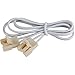 Generation Lighting 905004-15 Jane - 12 Inch Connector Cord, White Finish