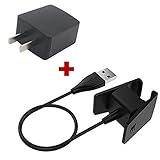 Fitbit Charge 2 Cable Charger, Replacement Fitbit Charge 2 USB Charging Cable + Fitbit Charge 2 Charger Adapter for Fitbit Charge 2 Fitness Tracker Watch by FimiTech