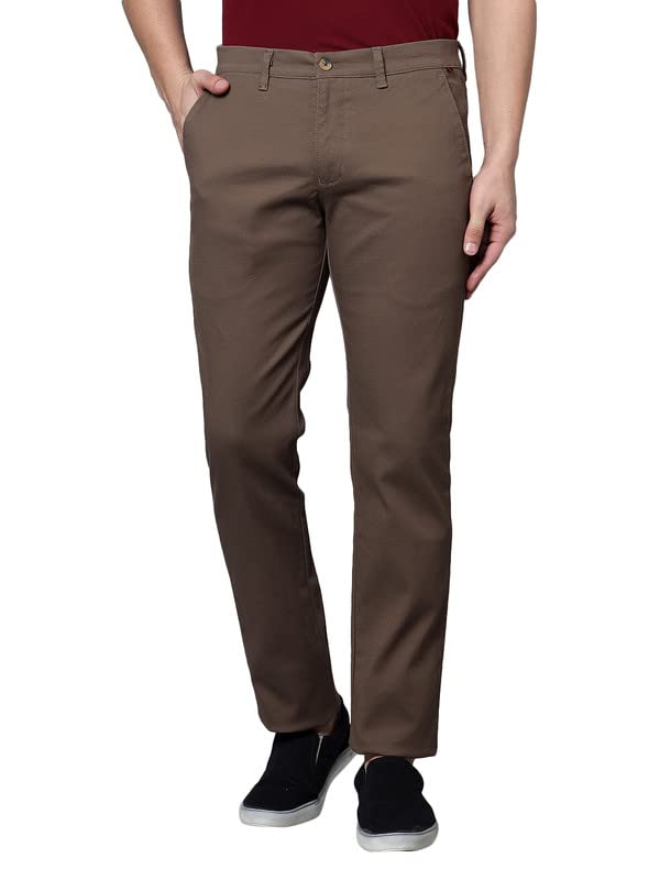 Cantabil Black Solid Non Pleated Regular Fit Mid Rise Formal Trouser for Men | Formal Pants for Men | Formal Wear Regular Fit Trouser for Men (P_MTRC00086)