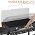 ADREAK 4 Burner BBQ Gas Griddle with Hood, 30 Inch Stainless Steel Portable Detachable Propane Griddle, 60,000 BTU Flat Top Grill with Lid for Camping, Black