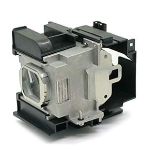 Supermait lampe für Panasonic ET-LAA110, Beamerlampe Kompatibel mit PANASONIC PT-AH1000E / PT-AR100U / PT-LZ370E Projektor Lampe