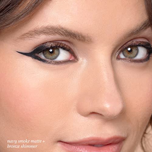 Image of Julep When Pencil Met Gel Eyeliner, Waterproof, Navy Smoke Matte