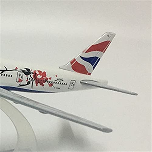 Modelo de avión Boeing B777 sin montaje réplica de metal duradera que no pierde color 5