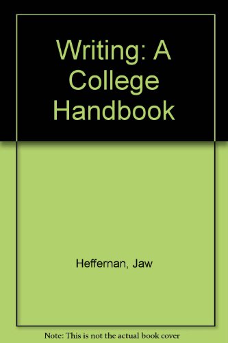 Writing: A College Workbook (Ancillary for Writ... 0393955036 Book Cover