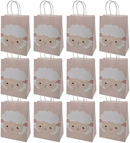 Qemsele Handbag Party Bags for Kids 12pcs Birthday Paper Cartoon Bag Give Aways Supplies Gift Pouch Favor Goodie Reusable Bags for Children Boys Girls Toddlers Gift Bag fillers (Poke-mon2)