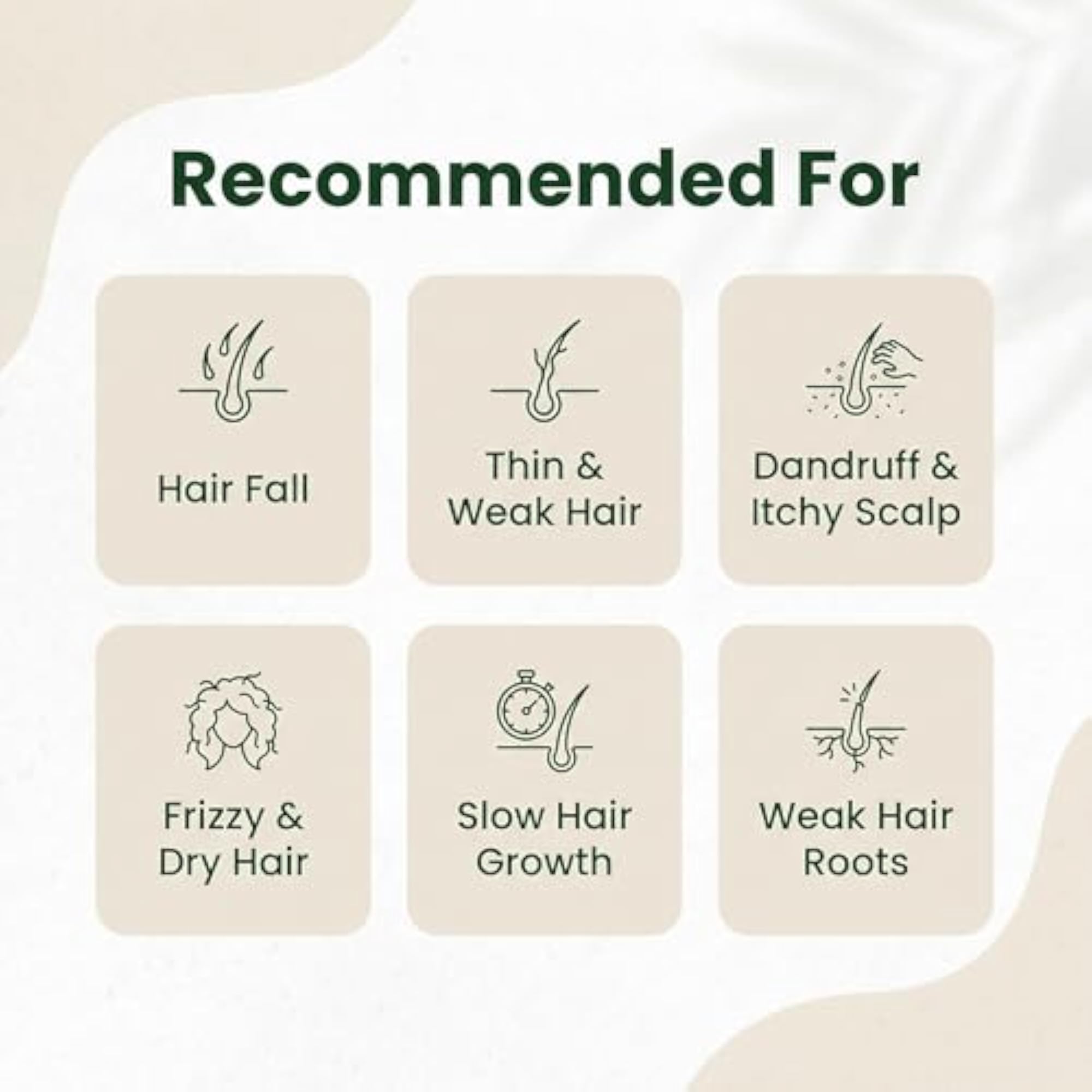 Hairgrow Herbal Blend Hair Mask Powder for Growth