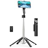 MYBAT PRO Selfie Stick Tripod with Remote, 4 in 1 Extendable Portable Bluetooth Selfie Stick & Phone Tripod Stand Compatible with Gopro, iPhone/Samsung/Huawei…All Cellphone.