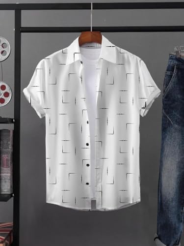 Image of Men's Printed Shirt Half Sleeve