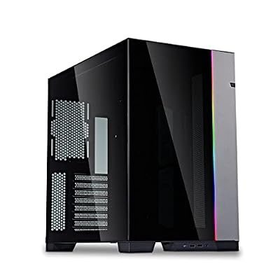 LIAN LI O11 Dynamic EVO Gaming PC Case E-ATX Desktop Computer Case - Mid Tower Chassis with Flexible Mode and Configuration, Tempered Glass Panel, USB Type-C Port (Harbor Grey)