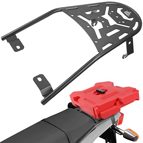 KK5 - Honda Monkey 125/A - Rear Carrier 6 KEMIMOTO Motorcycle Rear Luggage Rack Compatible with TW200 1987-2026 Rear Rack Carrier Enduro Luggage Rack Rear Tail Storage Rack