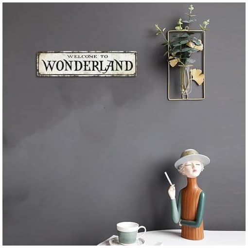 Welcome to Wonderland Sign - Image 4