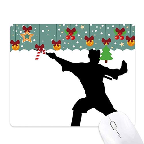 Tapis de souris Kung Fu pour gaming et bureau tapis de souris Shaolin en caoutchouc antidérapant
