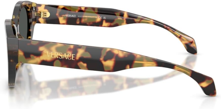 Sunglasses with Dark Grey & Pink Gradient Lenses by Versace - Image 3
