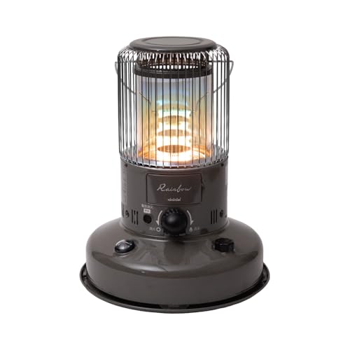 【トヨトミ】対流形 石油ストーブ RB-N25 HC グレージュ レインボーストーブ 木造(戸建)7畳まで(11.5u)コンクリート(集合)9畳まで(15.0u) おしゃれ 優しい光