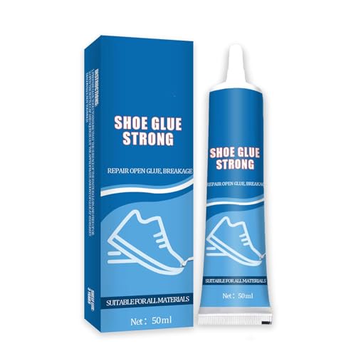 Super Strong Shoe Glue - Flexible, Waterproof, Non-Hardening Sole & Upper Repair for Trainers, Boots, High Heels