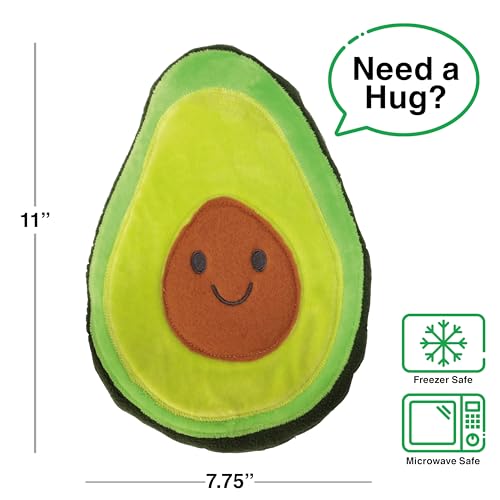 GAMAGO Eco-Friendly Heatable Huggable Avocado 11 Inch - Microwave Heating Pad Plush, Freezable Stuffed Animal, Lavender Gift for Kids and Adults by GAMAGO - Image 2