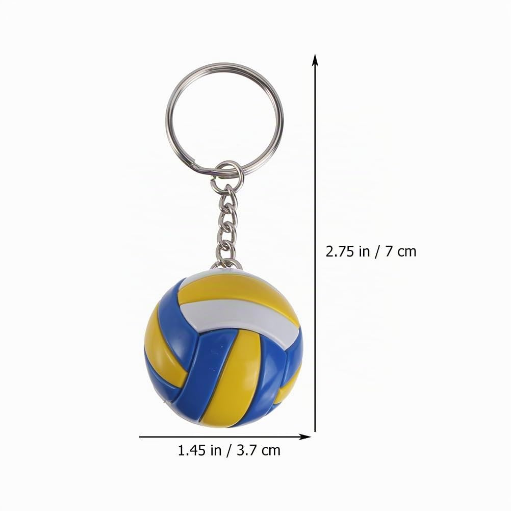 BESPORTBLE 15 Pcs Pallavolo Portachiavi Chiavi Della Macchina Portachiavi Madre Pallavolo Appeso Portachiavi Catene Chiave Per Le Chiavi Della Macchina Girly Car Decor Mini Accessori Per
