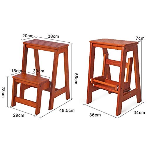 Taburete de escalera plegable para alcanzar armarios de cocina 3