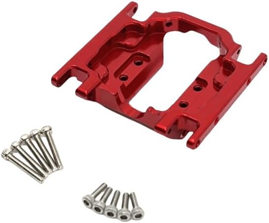 Metal Upgrade Remote Control Car Wave Box Base Fit for FMS FCX24M Camel Cup D90 D110 Discovery of the First Generation Range R(Red)
