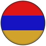 FanShirts4u Button/Badge/Pin - I Love ARMENIEN Fahne Flagge ARMENIA (Armenien/Flagge)