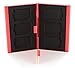 Price comparison product image Assecure Sun Red Aluminium Metal 6 SD SDHC Memory Card Protective Hard Carry Case holder