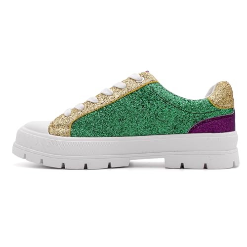 Laforst Women's Mardi Gras Bling Nonslip Shoes PGYELLOW 8.5 Multicoloured by Laforst - Used condition - US$57.94