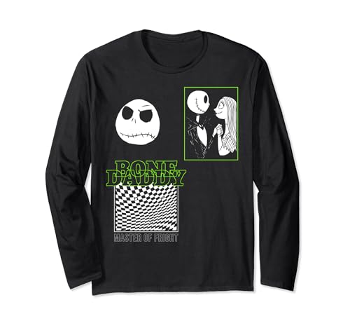 T-shirt Nightmare Before Christmas l'Étrange Noël de Monsieur Jack long sleeve