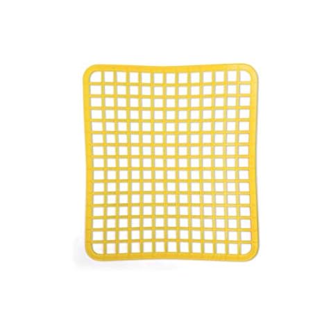 Excelsa Rainbow Rug Sink Bottom, Yellow, 32 x 28 cm Cover