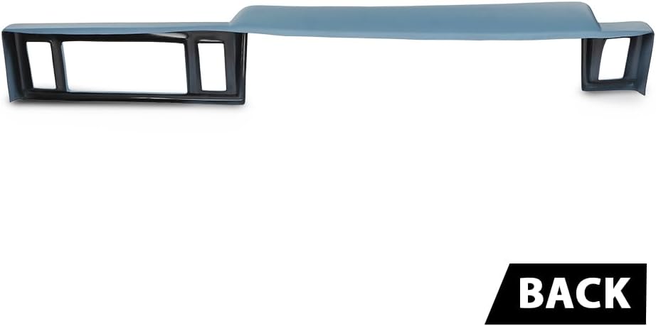 G-PLUS TPE Dash Dashboard Cover, Compatible with Ford Ranger 1983-1987, Fit Ranger Custom/S/XLT/STX 1988, Light Blue