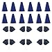 Anderson's Navy Blue Pom Poms and Megaphones Set, 24 Pieces, Plastic Megaphones, Sports Fan Gear, Football Game, Cheerleader Accessories, Holidays