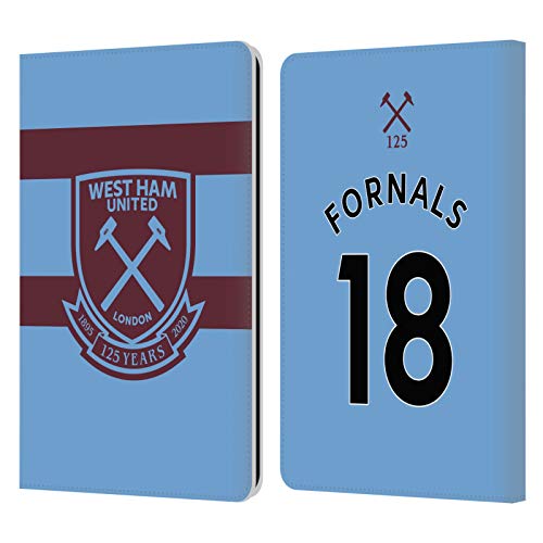 Carcasa cuero Kindle Paperwhite West Ham de alta resistencia con tapa magnética