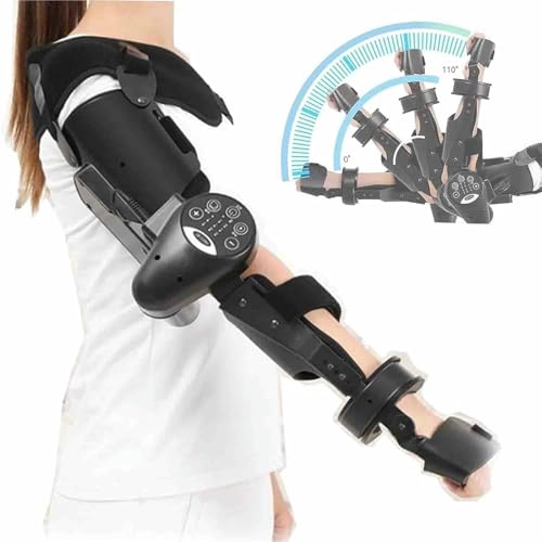 KFJZGZZ Arm Rehabilitation Device, Stroke Hemiplegia Arm Elbow Hand Electric