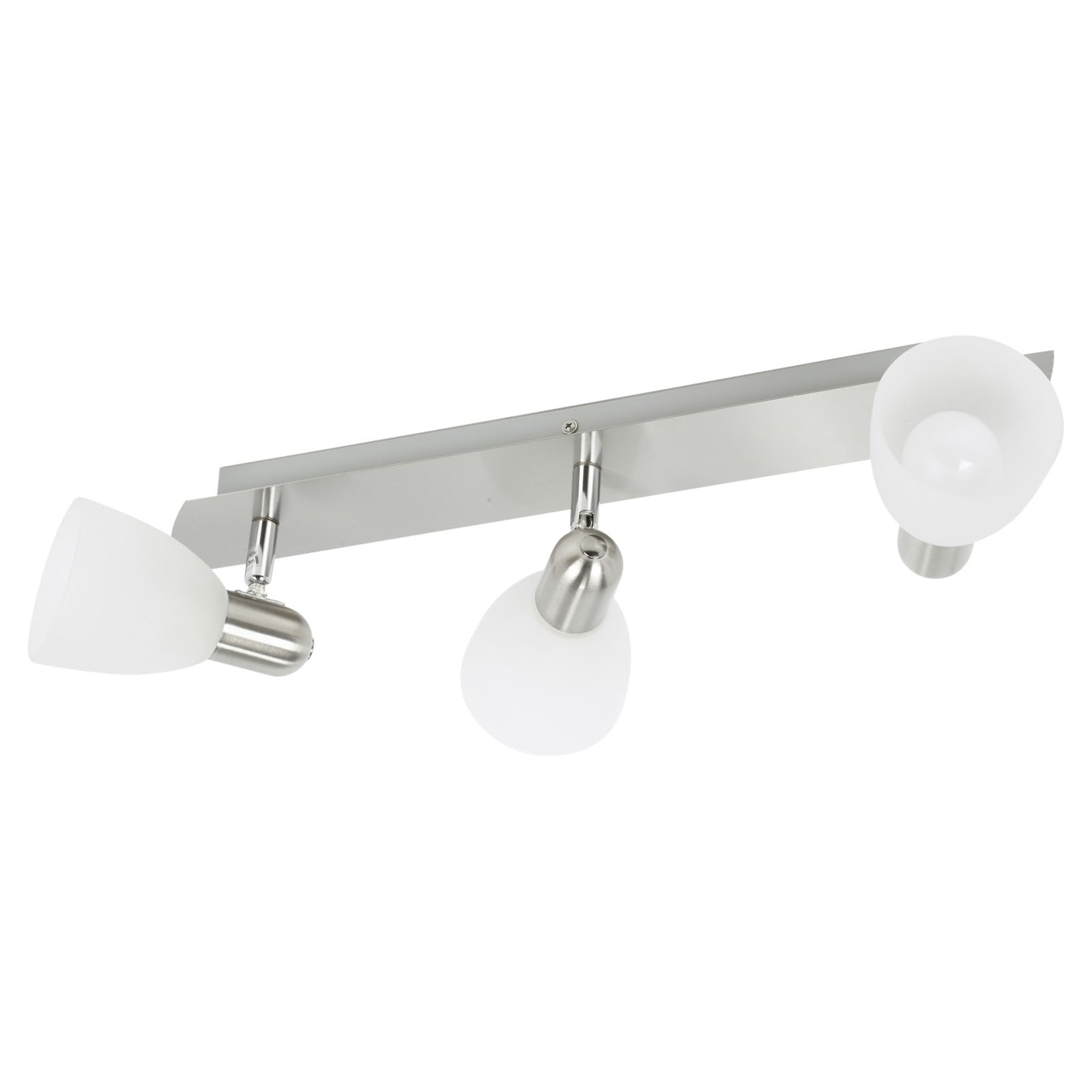 Urbnliving Warm White Enea-C 3-Arm Led Ceiling Light Bar – Rgb Colour Changing Spotlights – E14 Fittings – Modern Adjustable Lighting For Living Room, Bedroom, Kitchen