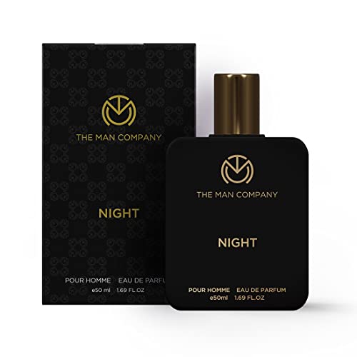 The Man Company Night Perfume for Men – 50ml | Premium Long Lasting Fragrance | Citrusy, Exotic & Woody | Gift For Men | Date Night Body Spray