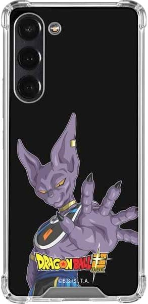 Skinit Clear Phone Case Compatible with Galaxy S23 Plus - Officially Licensed Dragon Ball Super Vegeta Design
