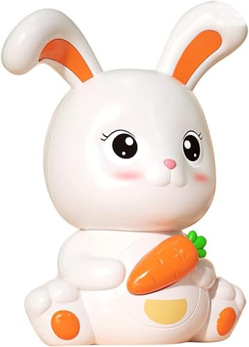 Miniatura 3 de Totority Alcancía de conejo, moneda, banco de dinero, banco de dinero, estatuilla de conejo, regalo para niños, niñas, bebés, adultos, amantes de