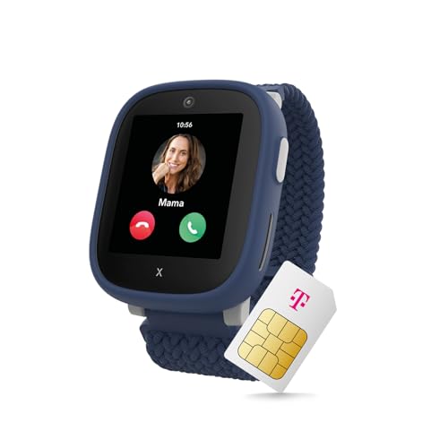 Xplora X6 Play Smartwatch Blau für Kinder I mit GPS-Tracker & SOS-Taste I inkl. Mix & Match Wechselzubehör I Kids Watch mit Kamera & Schrittzähler I Telefonuhr inkl. Handy App für Eltern