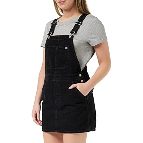 Vestido vaquero Tommy Jeans Dungaree DF6081 para mujer Cover