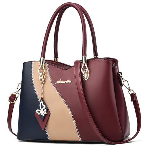 DAINAOTM PU Leather Satchel Bag