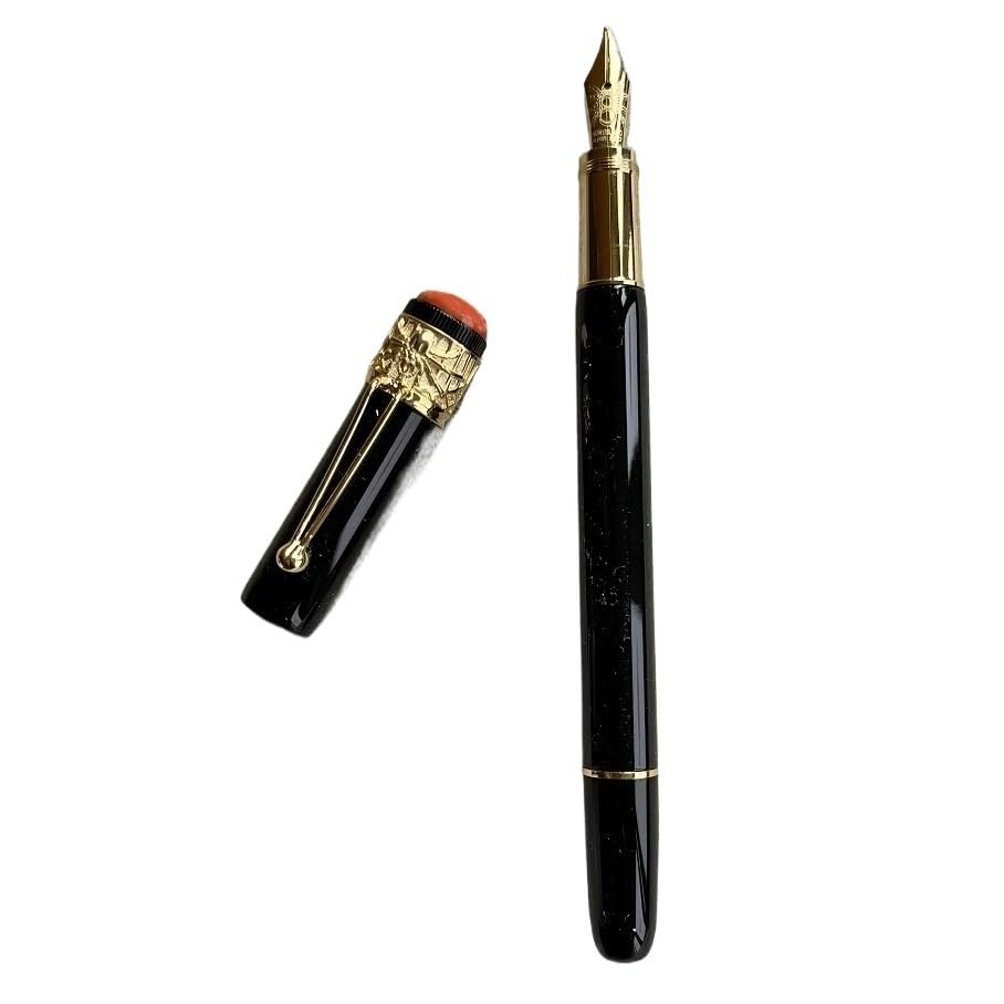 Stylo roller Spider noir rouge avec pochette élégante pour l'écriture quotidienne