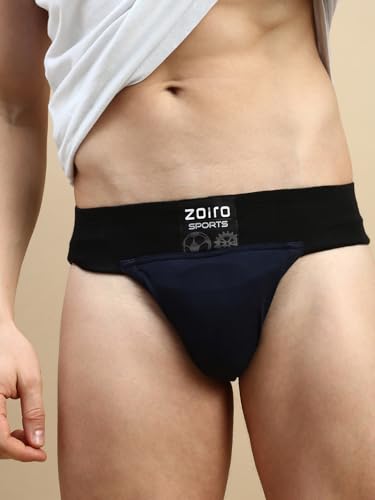 Image of Zoiro Men's Brief | Soft Band | Soft No-Marks Elastic | Breathable Innerwear | Pack of 1 | Color May Vary