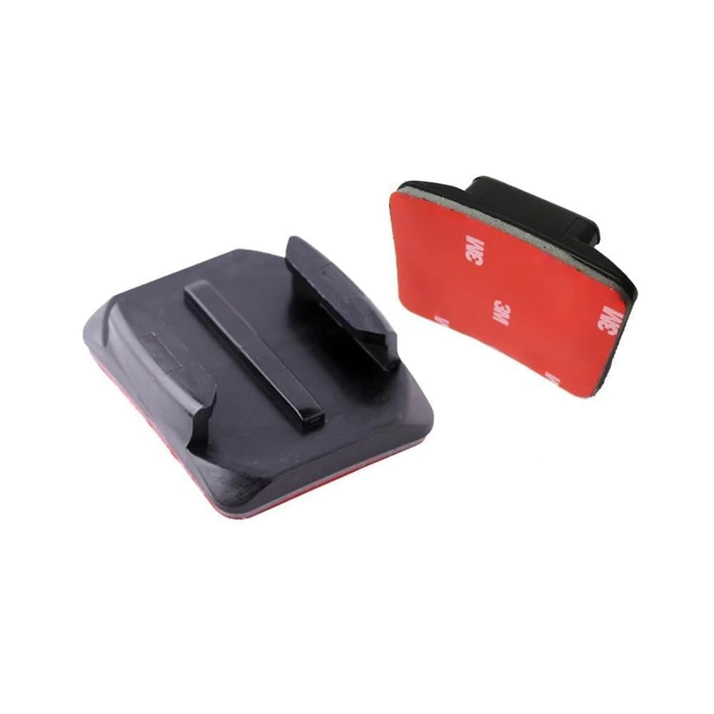 Action Pro 3M Curve Adhesive Sticky Mount Compatible with GoPro-13/12/11/10/9/8/7/6/5/4/3+/3/SJCAM/Yi/ 4K Eken Noise Play and Other Action Cameras