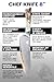 Dalstrong Chef Knife - 8 inch Blade - Premium 9CR18MOV HC Steel - Full Tang - White Resin Handle - Chef's Knife - Valhalla Series - Razor Sharp Kitchen - Professional Leatther Sheath