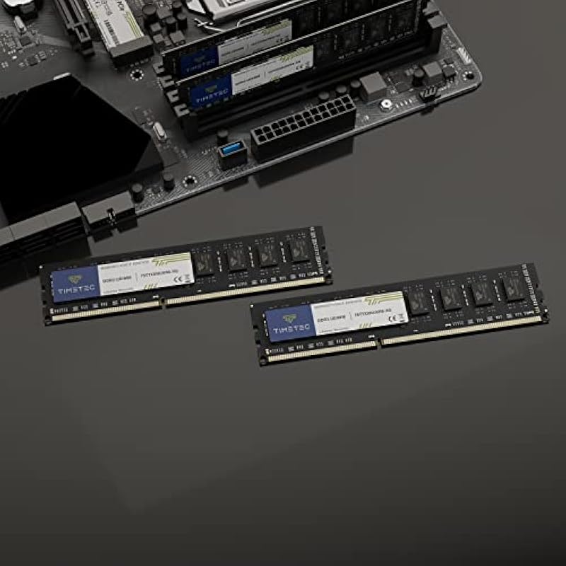 Timetec 8GB KIT(2x4GB) DDR3L / DDR3 1600MHz PC3L-12800 / PC3-12800 Non-ECC Unbuffered 1.35V / 1.5V CL11 2Rx8 Dual Rank 240 Pin UDIMM Desktop PC Computer Memory RAM Module Upgrade (8GB KIT(2x4GB)) 8... 상세이미지 3
