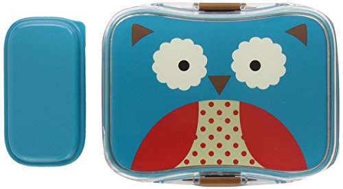 Skip Hop Toddler Lunch Container Kit, Zoo, Owl