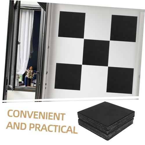 NUOBESTY 12 paneles acústicos autoadhesivos para absorción de sonido, reducción de ruido y aislamiento acústico para estudios en casa, salas de grabación y oficinas miniatura 3