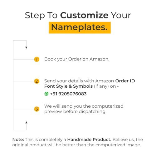 Image of BEE CREATIVE Laser Cutting Customise Name Plate for Home Entrance /Outddor /Indoor - 24X13.8 Inch (Silver Home)